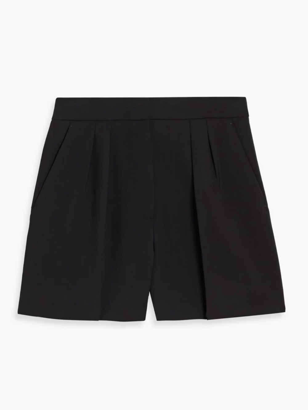 Weekend Max Mara Black Pleated Women's Shorts